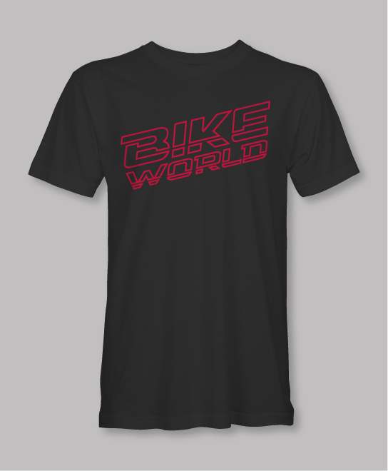 Bike World Logo Tee - Black